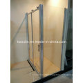 Shower Enclosure with Big Roller